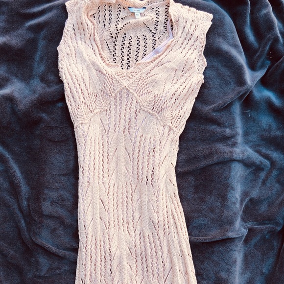 SOLD Sexy Boho Guess Knitted Dress - Picture 3 of 4